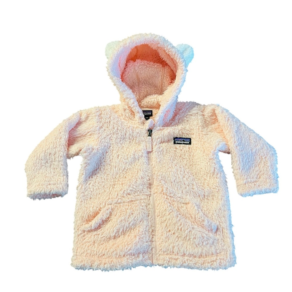 Patagonia Kids Fleece Jacket in Cream EUC